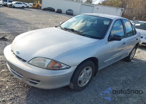 2001 Chevrolet Cavalier из США, поврежденный, VIN 1G1JC524617205428